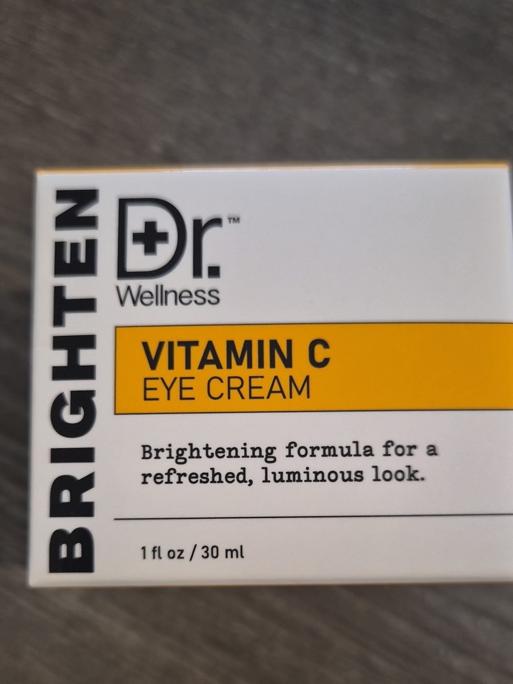 Vitamin C Brightening Eye Cream — Yellow